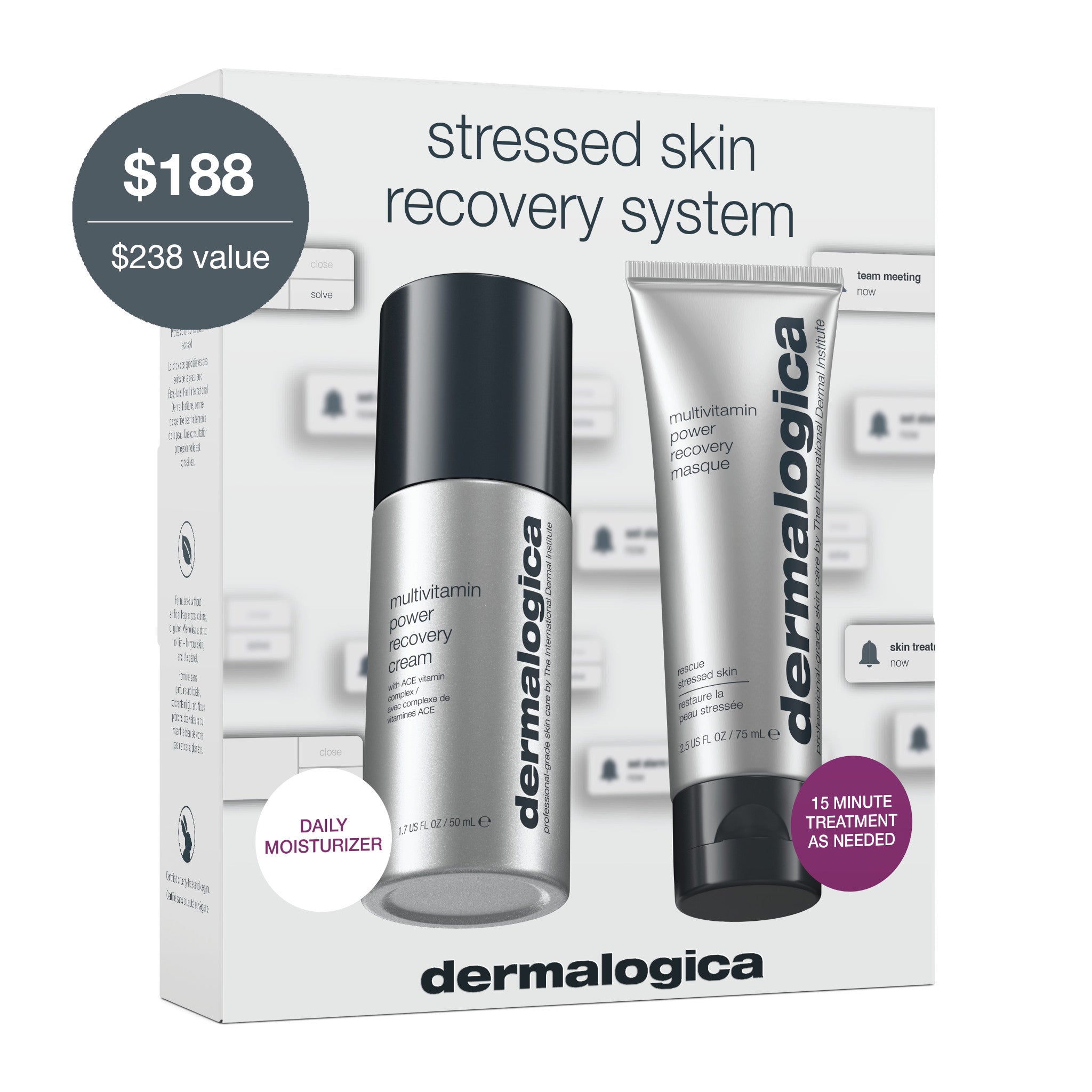 stressed skin recovery system