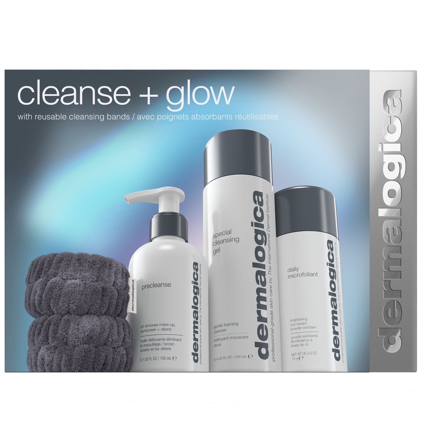 cleanse + glow (2 full-size + cleansing bands)