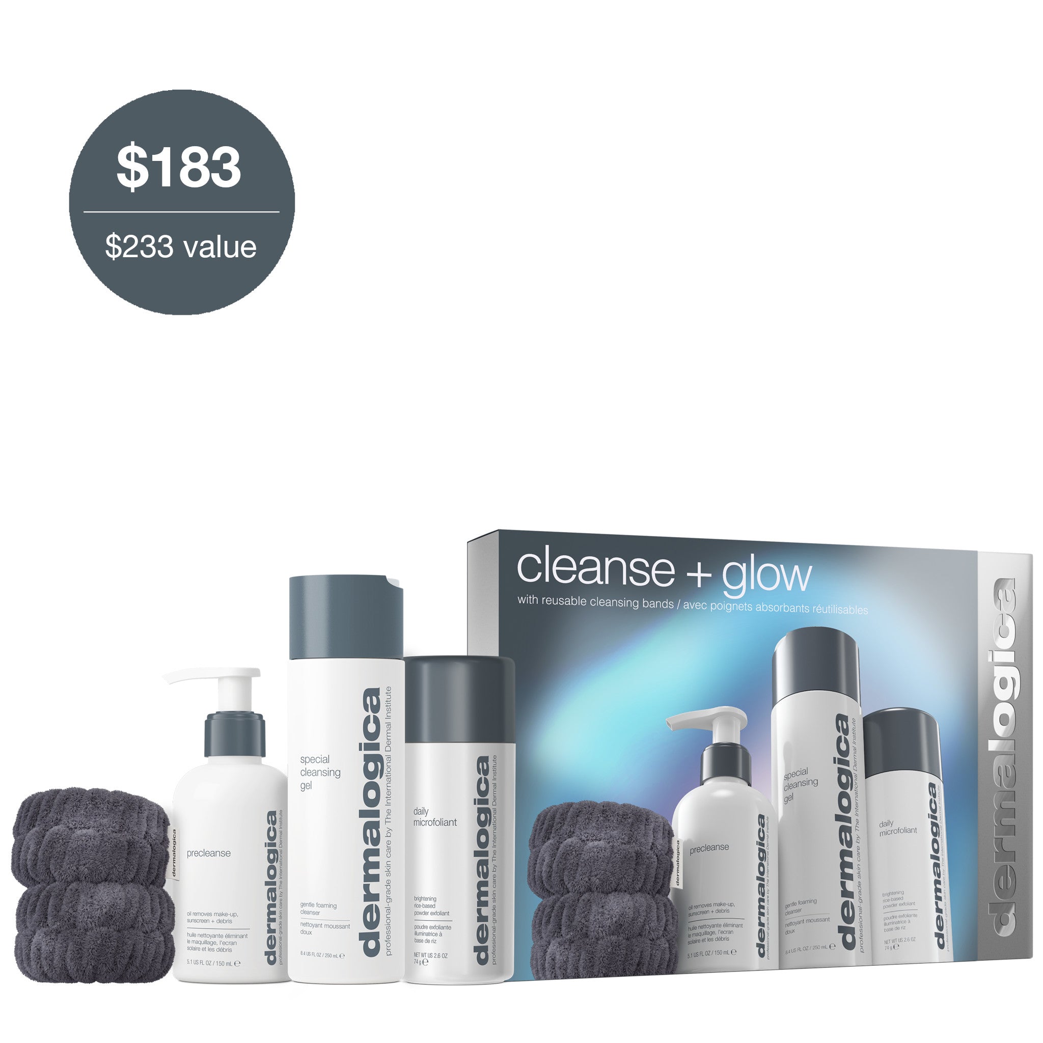 Dermalogica The Cleanse and Glow top Set