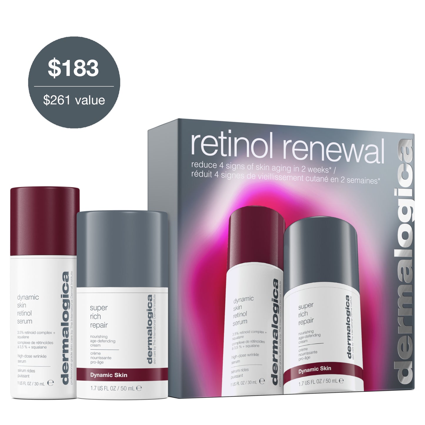 retinol renewal set (2 full-size)